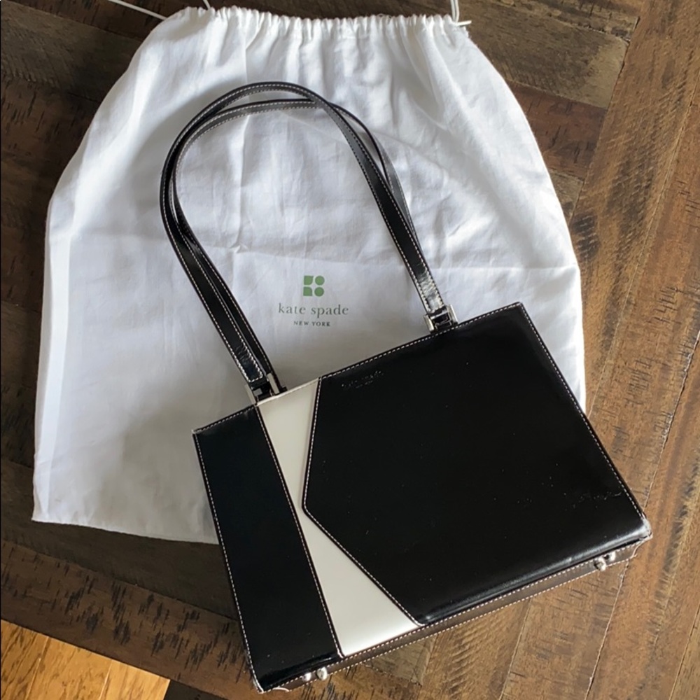 Kate Spade black leather purse